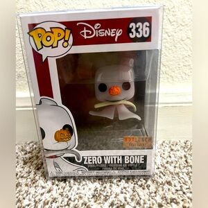 Disney Pop! Zero with Pumpkin Nose and bone